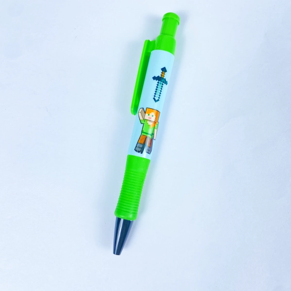 Home The ballpoint pen from the Minecraft stationery set