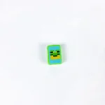 The pencil sharpener from the Minecraft stationery set