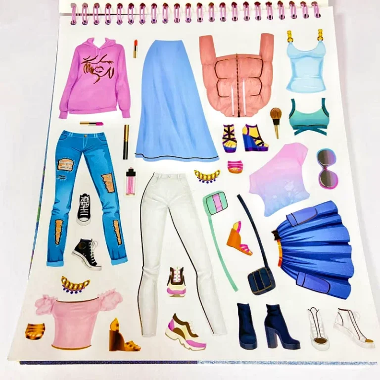 Besties girl fashion design book-02