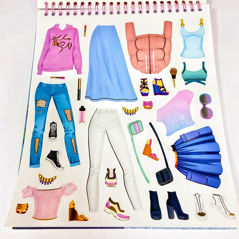 Besties girl fashion design book-02