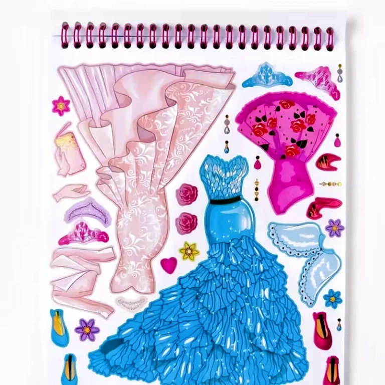 Besties girl fashion design book-02