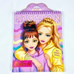 Besties girl fashion design book