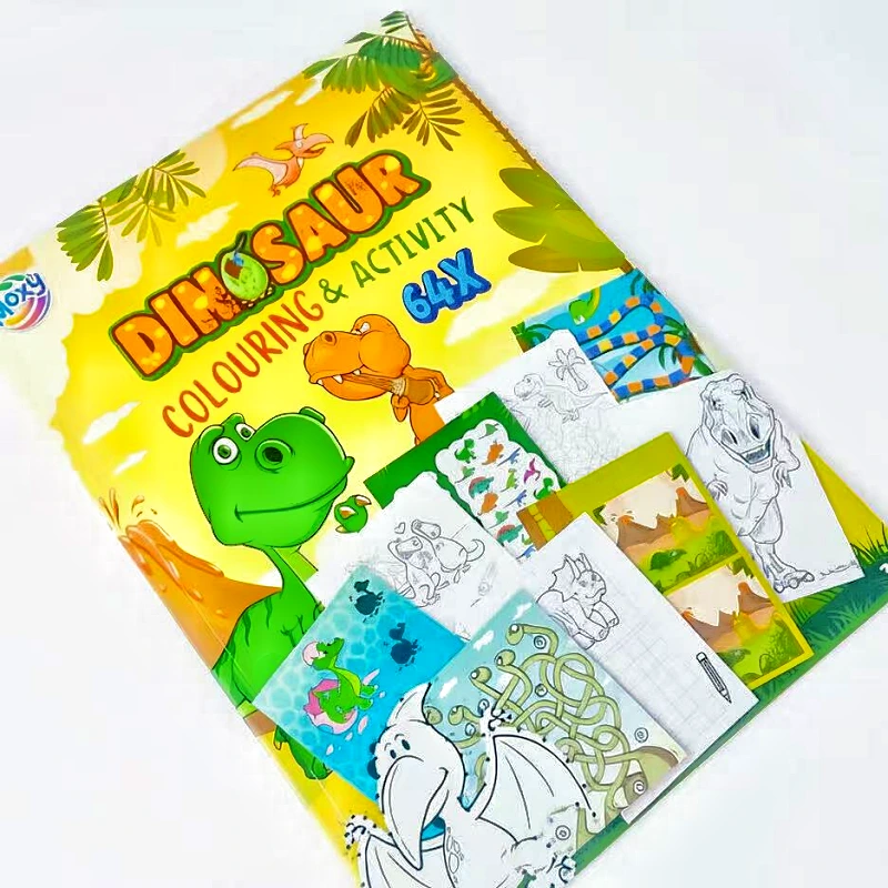 Dinosaur Drawing & Activity Book Dinosaur Drawing & Activity Book