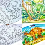 Dinosaur Expedition Coloring Book-04