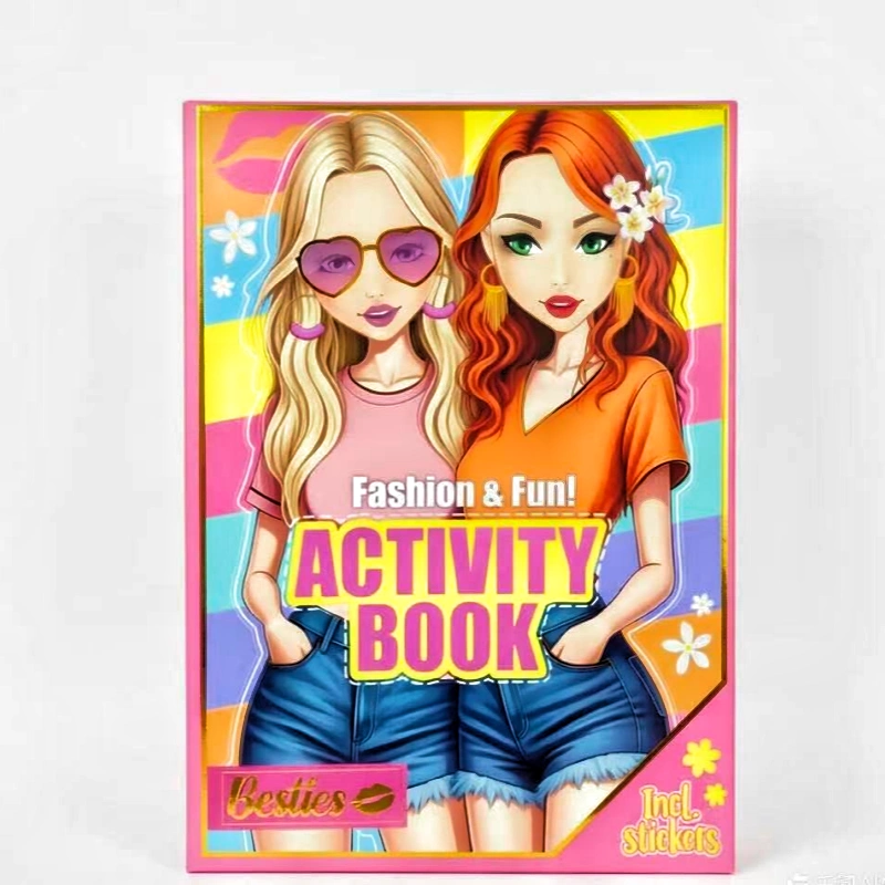 Fashion Dress-Up Activity Book