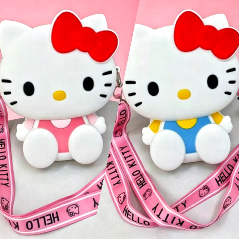 Hello Kitty 3D Silicone Crossbody Bag Hello Kitty 3D Silicone Crossbody Bag