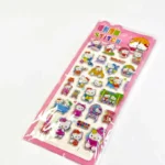 Hello Kitty Hologram Embossed Stickers-02