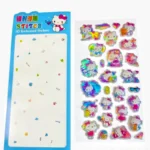 Hello Kitty Hologram Embossed Stickers-03