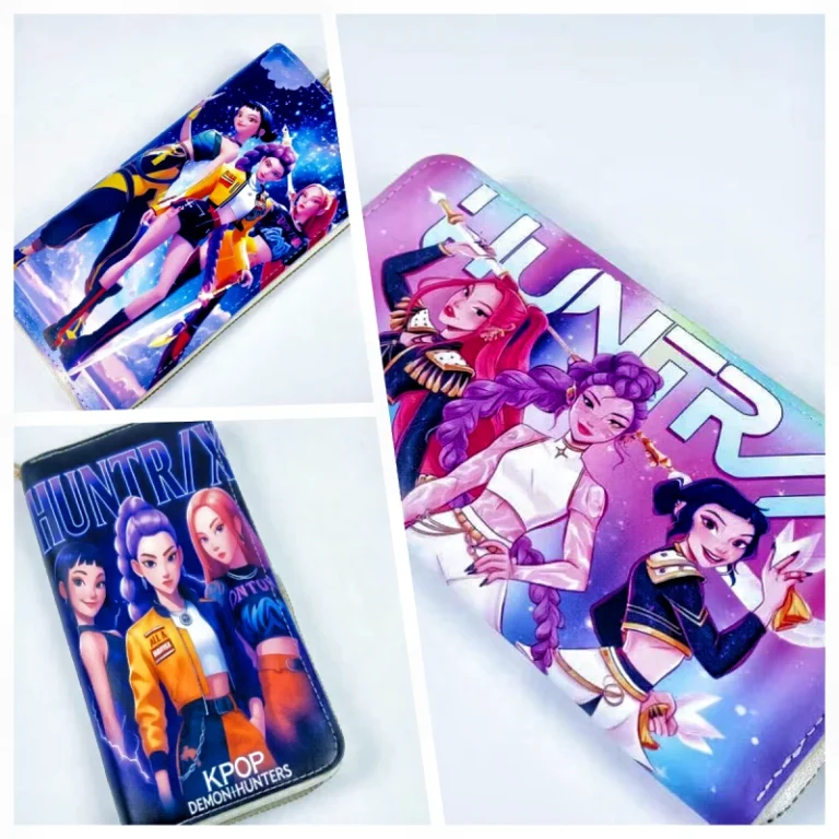 K-Pop Long Zipper Wallet