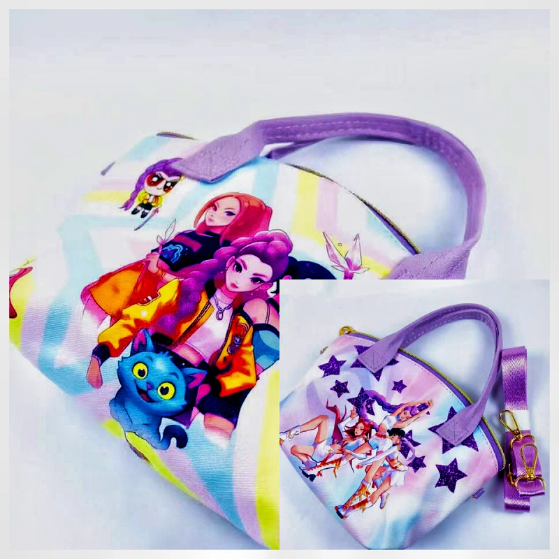 K-Pop PU Leather Handbag with Crossbody Strap K-Pop PU Leather Handbag with Crossbody Strap