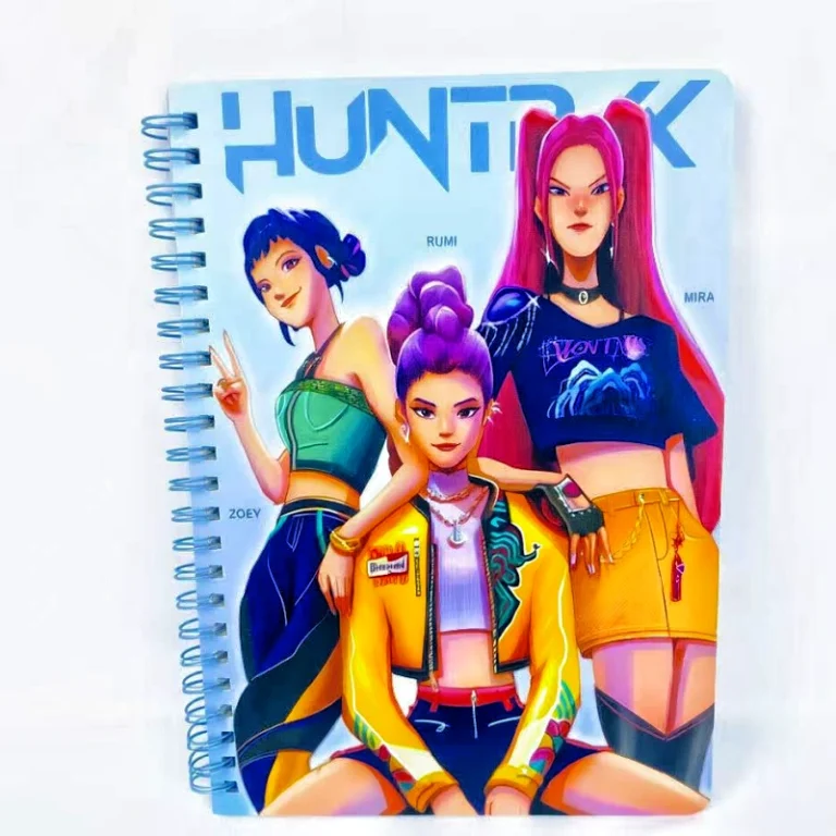 K-pop Theme Paper Cover Spiral Notebook-22