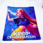 K-pop Theme Polyester Canvas Tote Bag-3