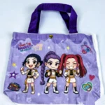 K-pop Theme Polyester Canvas Tote Bag-4