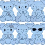 Koala Coloring Book-03