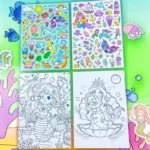 Mermaid Coloring Book-03