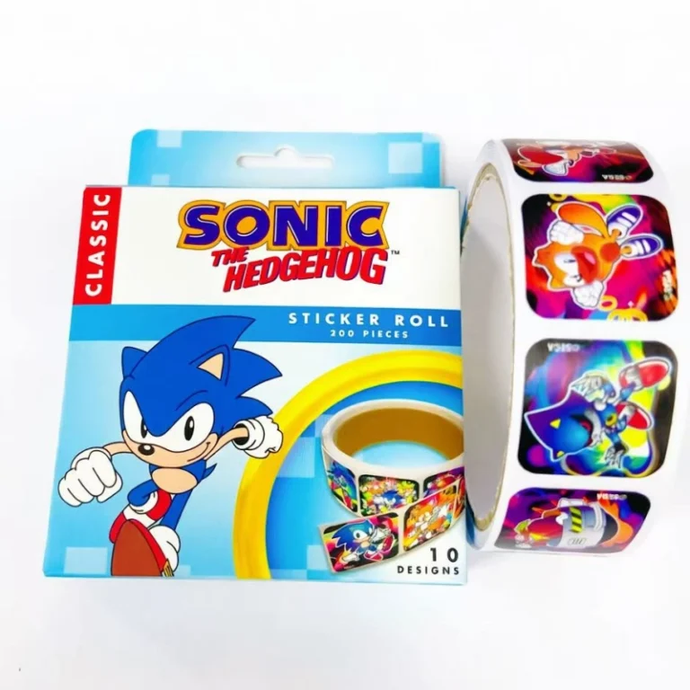 Sonic the Hedgehog Sticker Roll-01