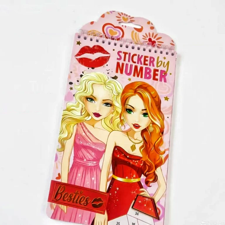 Sticker by Number Book
