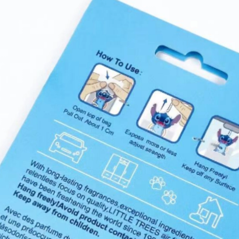 Stitch Air Freshener Scented Sheet-03