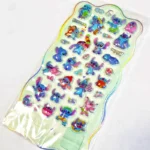 Stitch Hologram Embossed Stickers-02