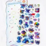 Stitch Hologram Embossed Stickers-03