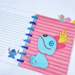 Stitch Theme Discbound Notebook-4