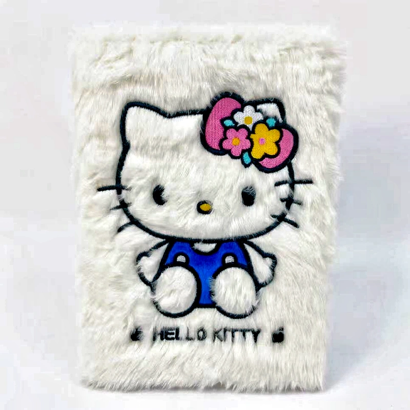 hello Kitty Plush Notebook hello Kitty Plush Notebook