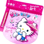 hello Kitty Scratch Art Book